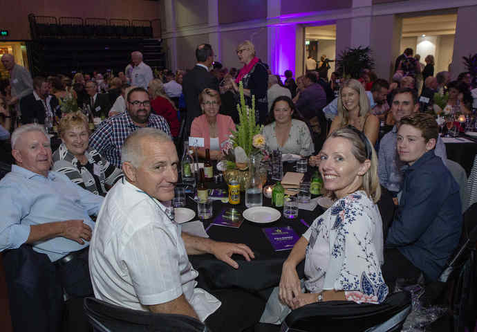 The Hobbs Building & Interiors and Greenlee Farm table at the 2019 Scenic Rim Business Excellence Awards.