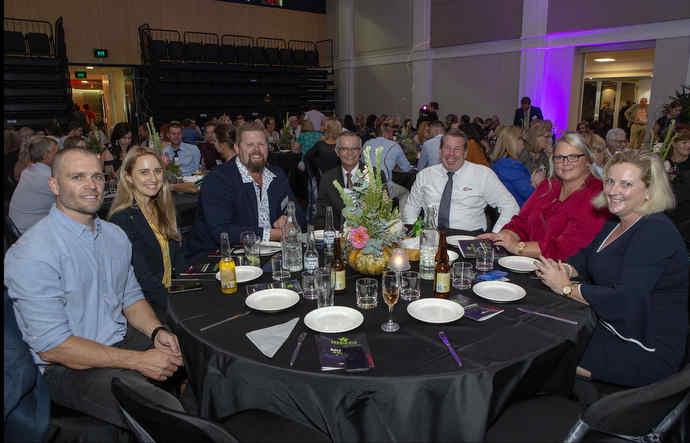 Outland Denim and Beaudesert business representatives at the 2019 Scenic Rim Business Excellence Awards.