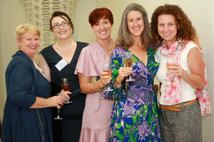 Canungra ladies at the 2019 Scenic Rim Business Excellence Awards.