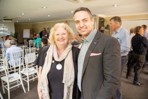 Donna Foster, Scenic Rim Regional Council, Craig Royle, Songbirds Restaurant and Accommodation.