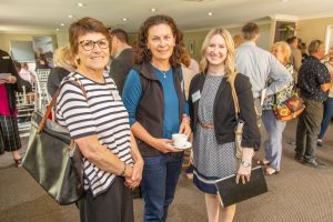 Lisa Groom, interNATIONAL PARKtours (centre), Jan Sommer and Gemma Haskings of Brisbane Marketing.